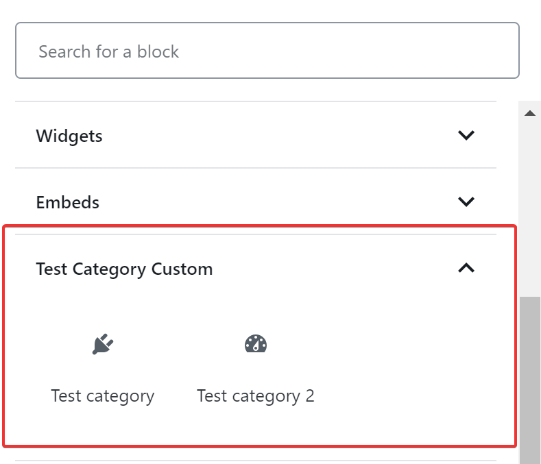 Lazy Blocks custom category